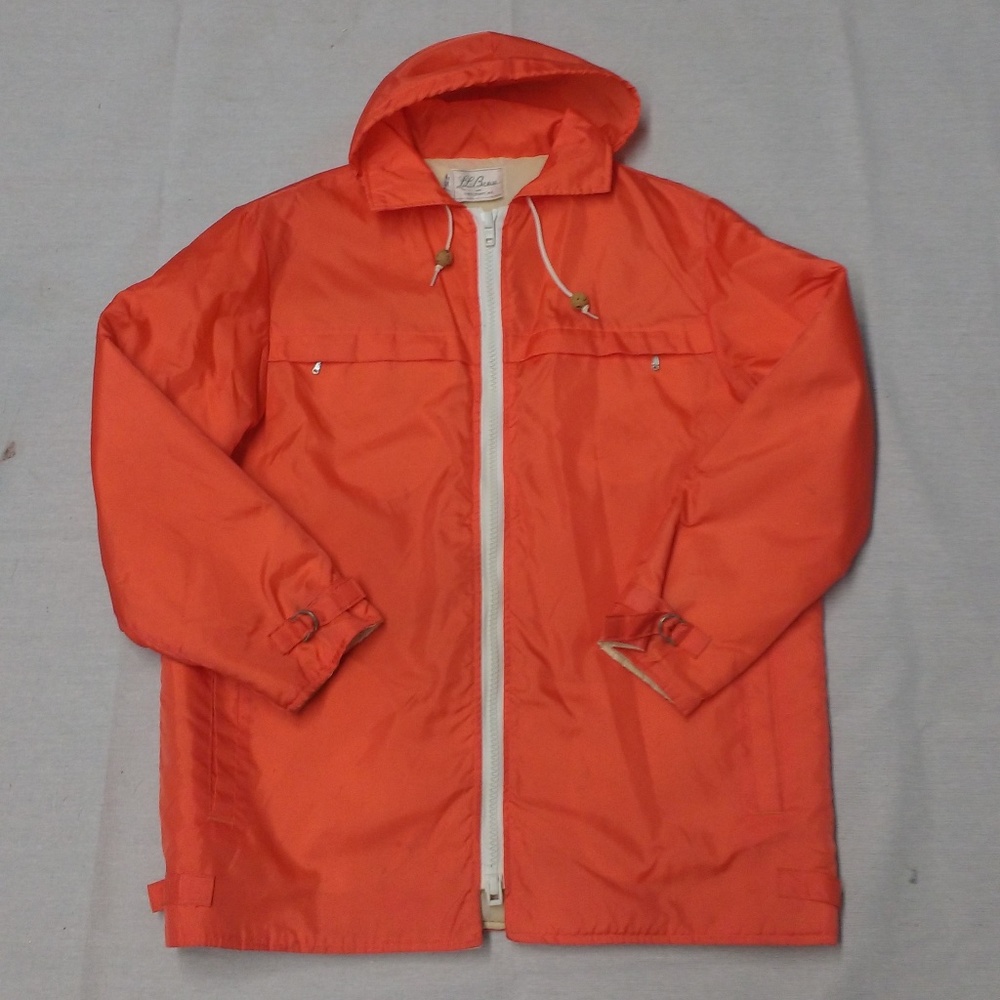 LL Bean Vintage Sailing Rain Flotation Jacket XL
